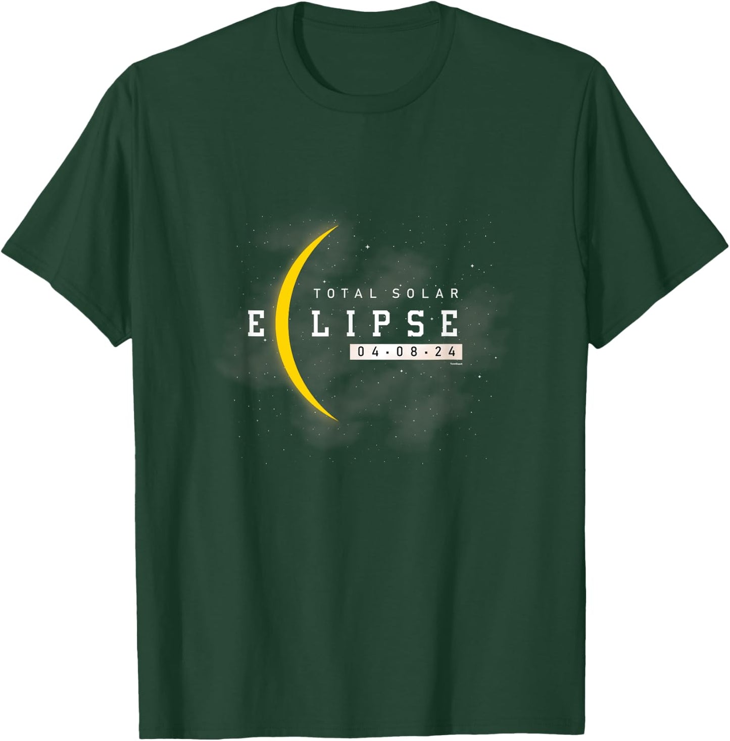 Total Solar Eclipse 2024 Moon Lover Moon Observation T-Shirt - T-Shirt | Forest