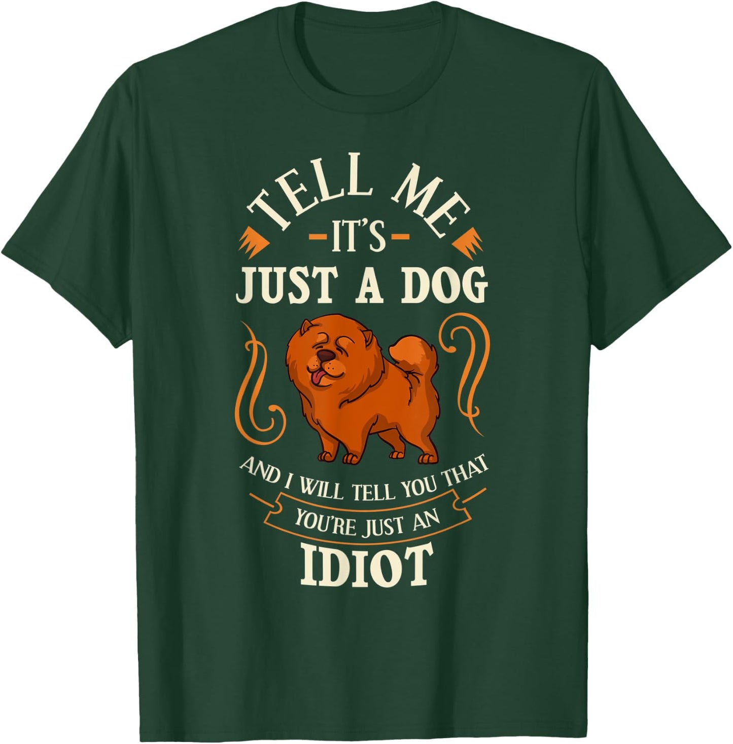 Chow Chow Dog Gift Puppies Owner Lover Men Women T-Shirt - T-Shirt | Forest