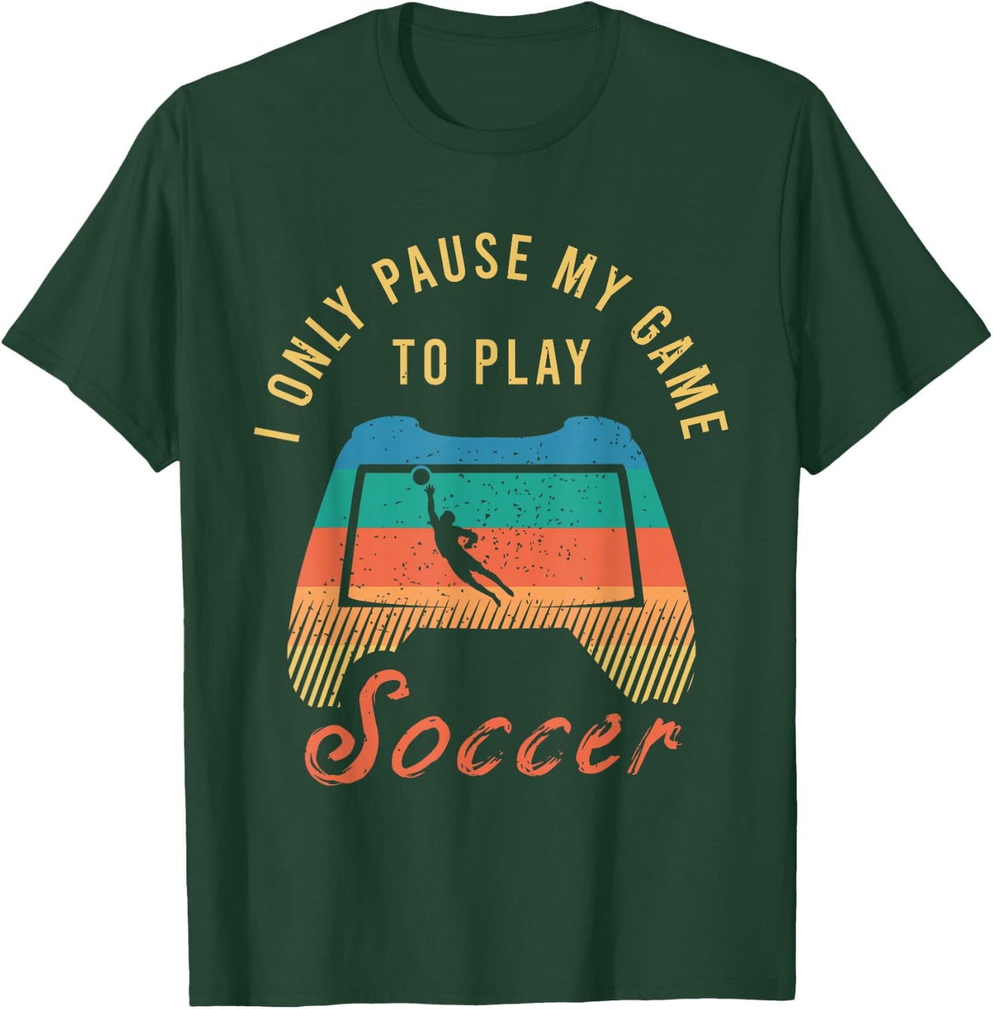 Funny Soccer Quote Outfit for a Cool Soccer Player T-Shirt - T-Shirt | Forest