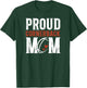 Proud Cornerback Mom Of A Football Cornerback Mama T-Shirt - T-Shirt | Forest