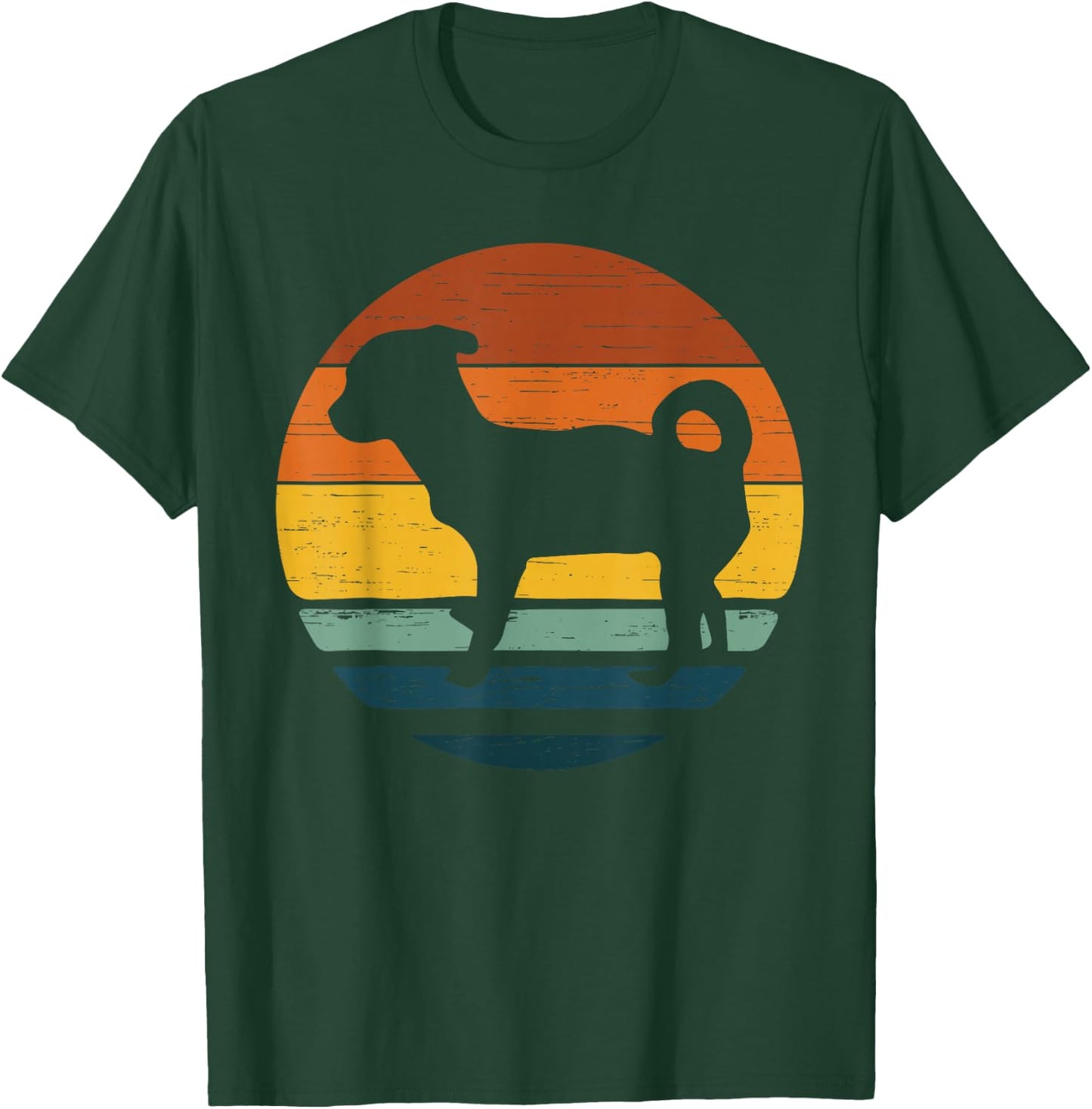 Cheagle Vintage Retro Mum Dad Dog Gift T-Shirt - T-Shirt | Forest