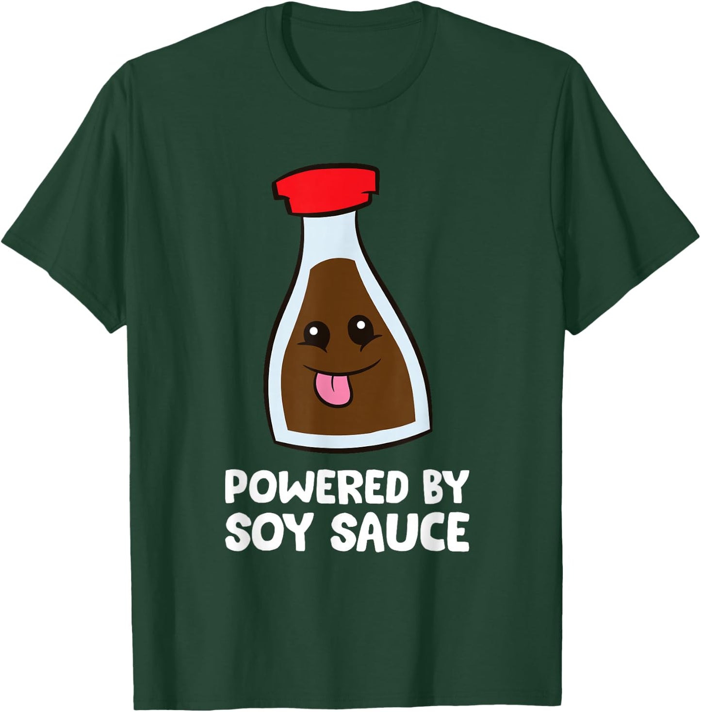 Powered By Soy Sauce T-Shirt - T-Shirt | Forest