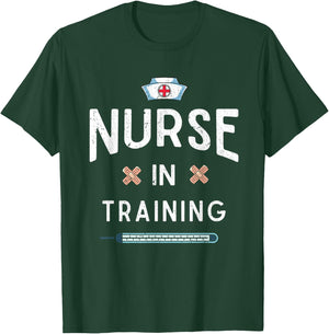 Medical Hospital Nurse In Training Nursing Future Nurse T-Shirt - T-Shirt | Forest