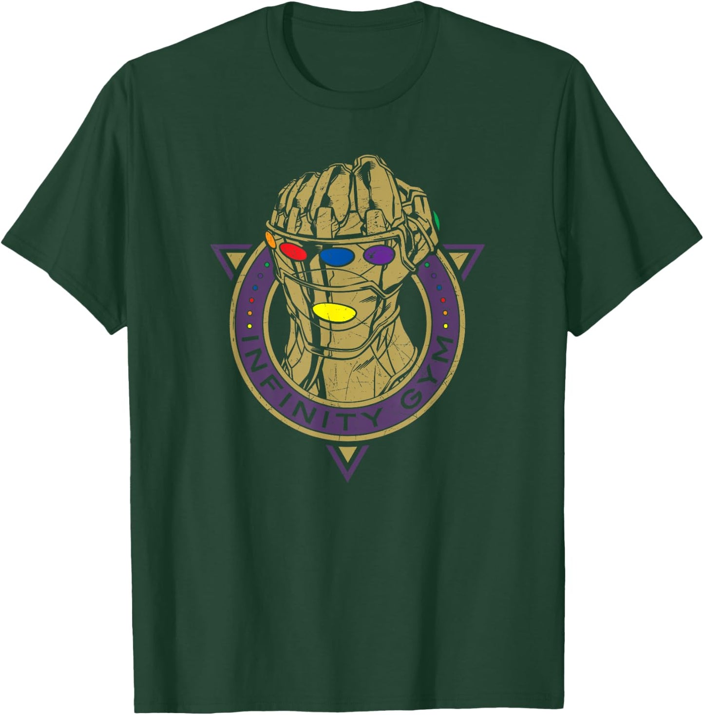 Marvel Thanos Infinity Gauntlet Infinity Gym T-Shirt - T-Shirt | Forest