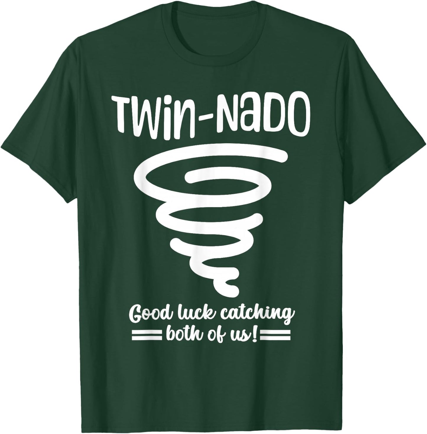 Tornado Twin Day for Spirit Week Best Friend Twinning Sister T-Shirt - T-Shirt | Forest