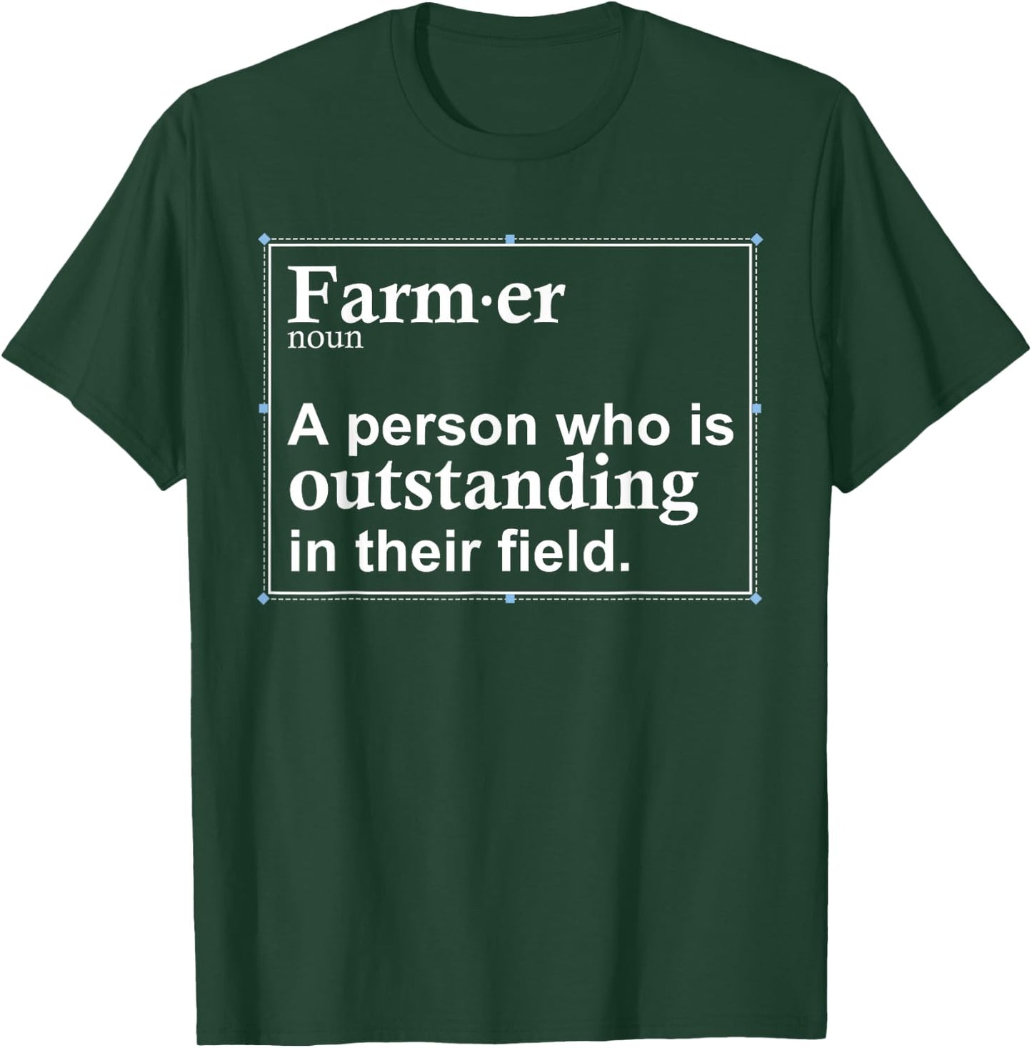 Funny Dairy Farmer Gift Local Farming Men Women Boys Girls T-Shirt - T-Shirt | Forest