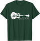 When Words Fail Music Speaks Guitar Music Literary Quote T-Shirt - T-Shirt | Forest