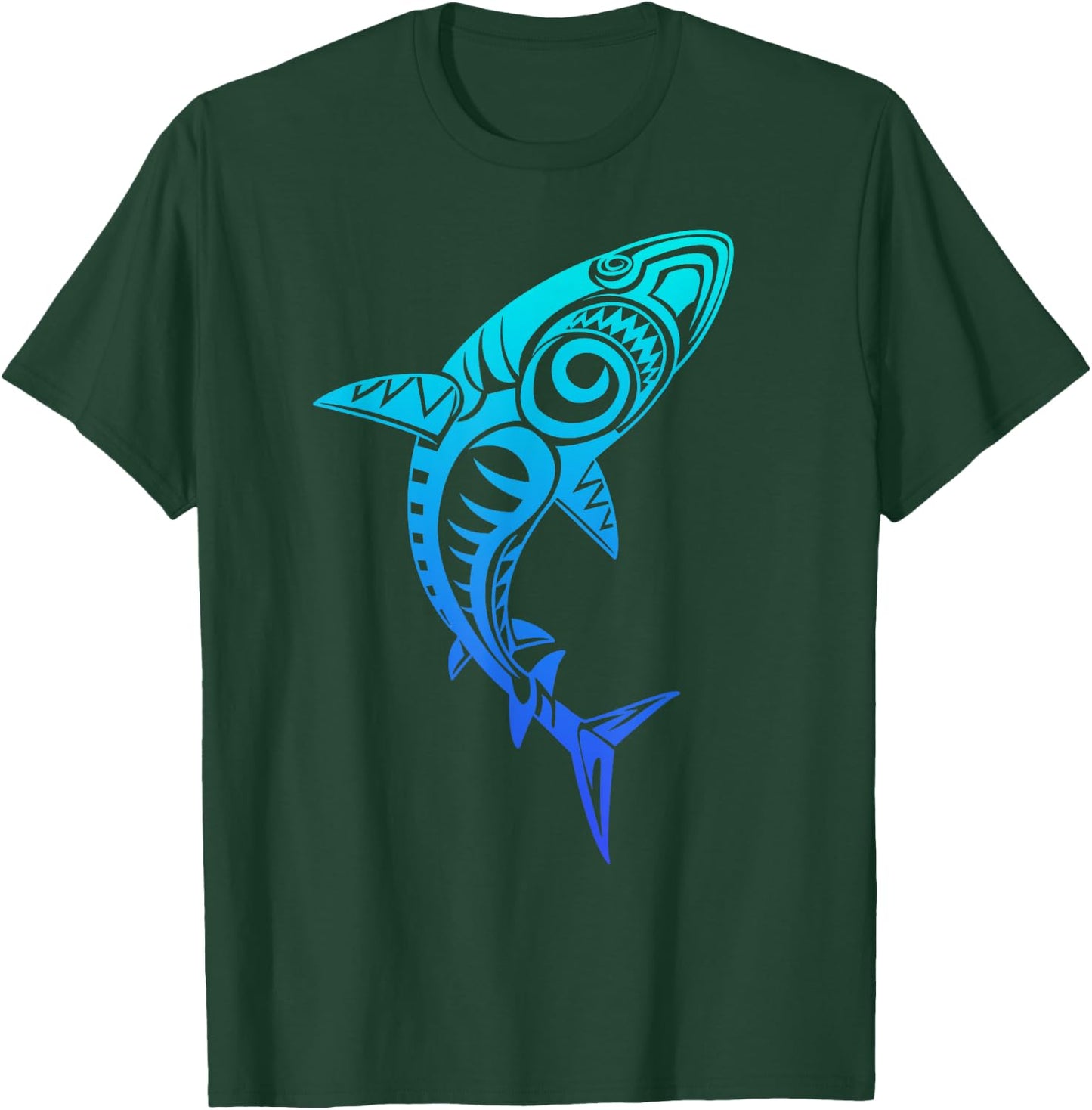Culture Shark Symbol Blue, Haka Kia Ora Dance New Zealand T-Shirt - T-Shirt | Forest