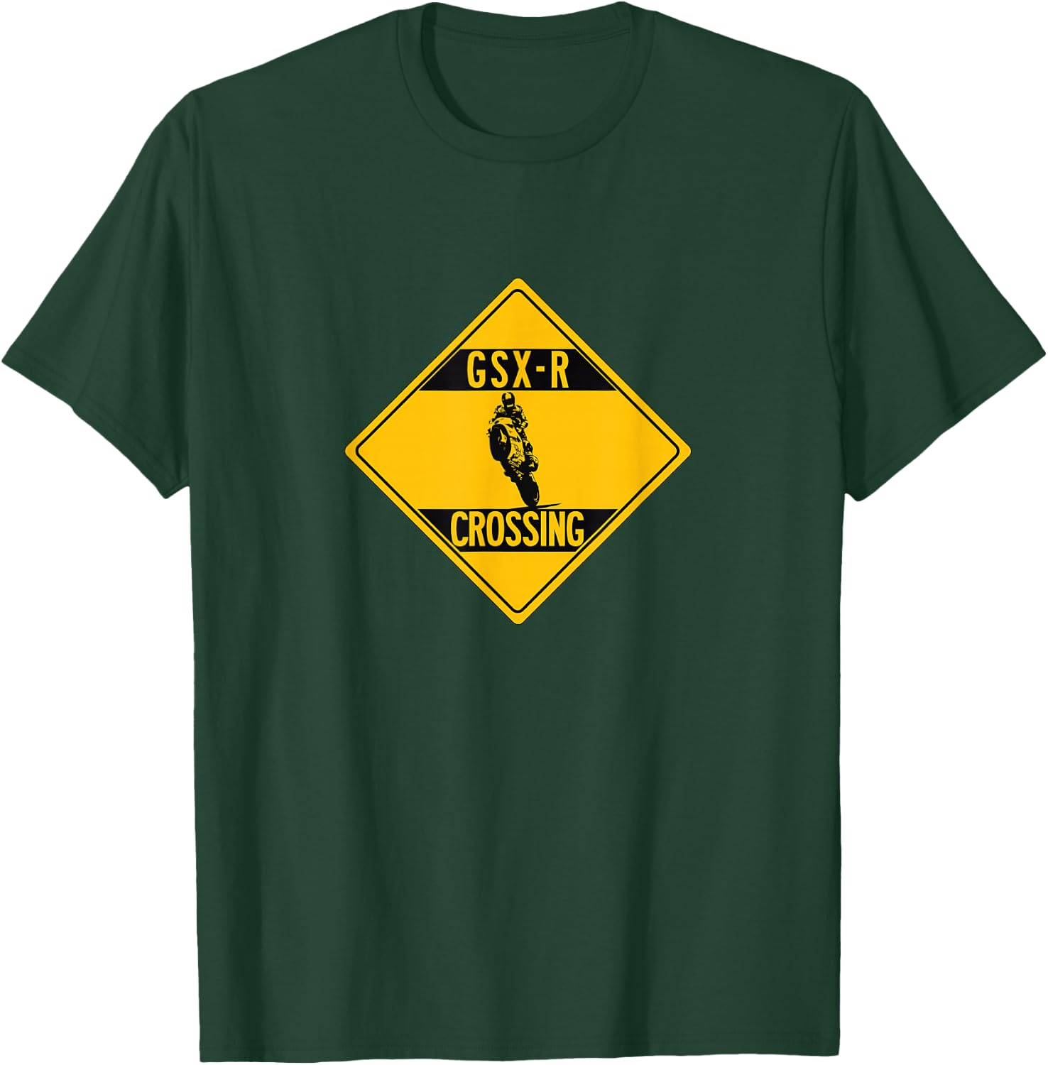 GSXR Sports Bike Motorcycle Gixxer T-Shirt - T-Shirt | Forest