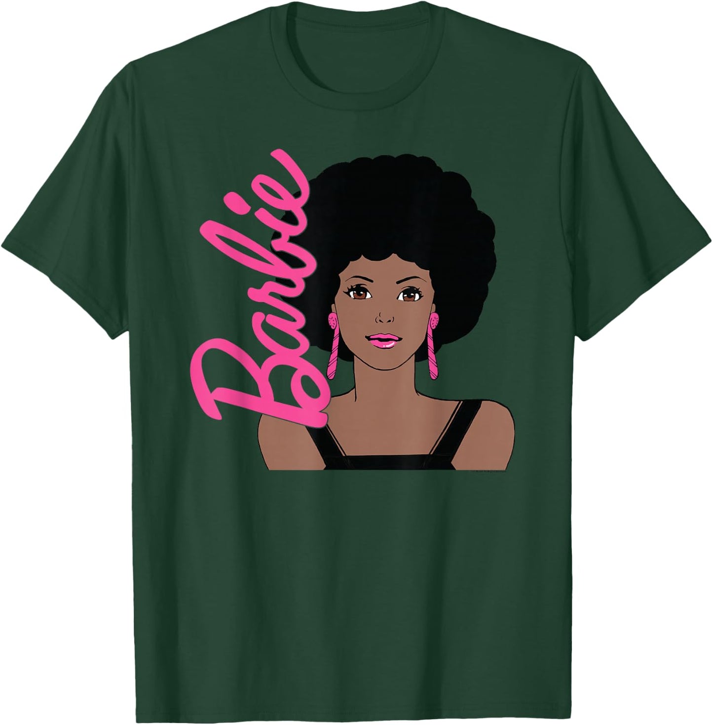 Barbie - Afro Barbie - Portrait T-Shirt - T-Shirt | Forest
