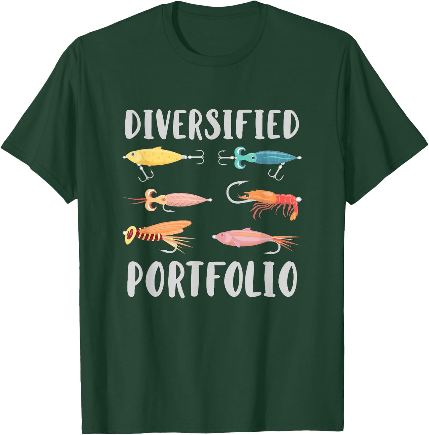 Diversified Portfolio Fishing T-Shirt - T-Shirt | Forest