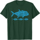 Ulua Fishing Native Hawaiian - Hawaiian Tribal T-Shirt - T-Shirt | Forest