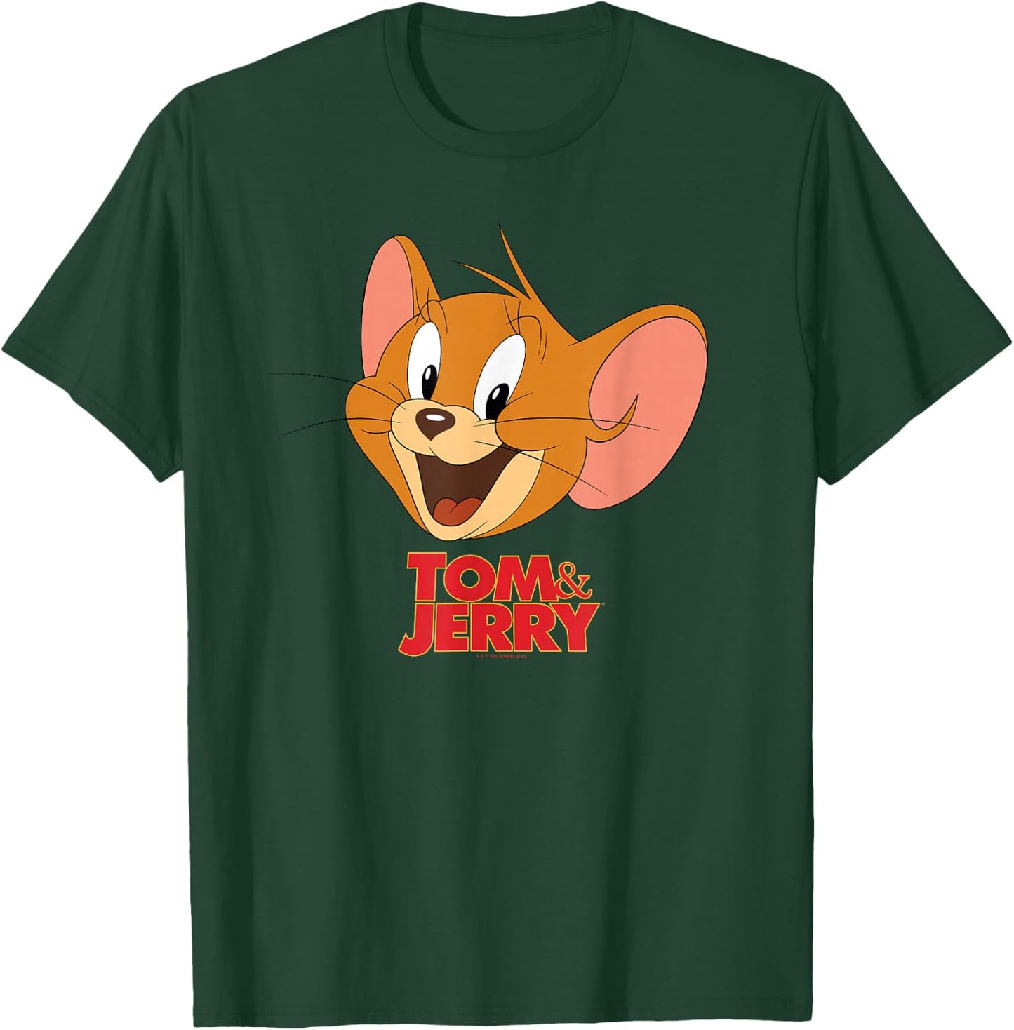 Tom & Jerry Movie Jerry Head Small T-Shirt - T-Shirt | Forest