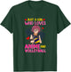 Just A Girl Who Loves Anime and Volleyball - Kawaii T-Shirt - T-Shirt | Forest