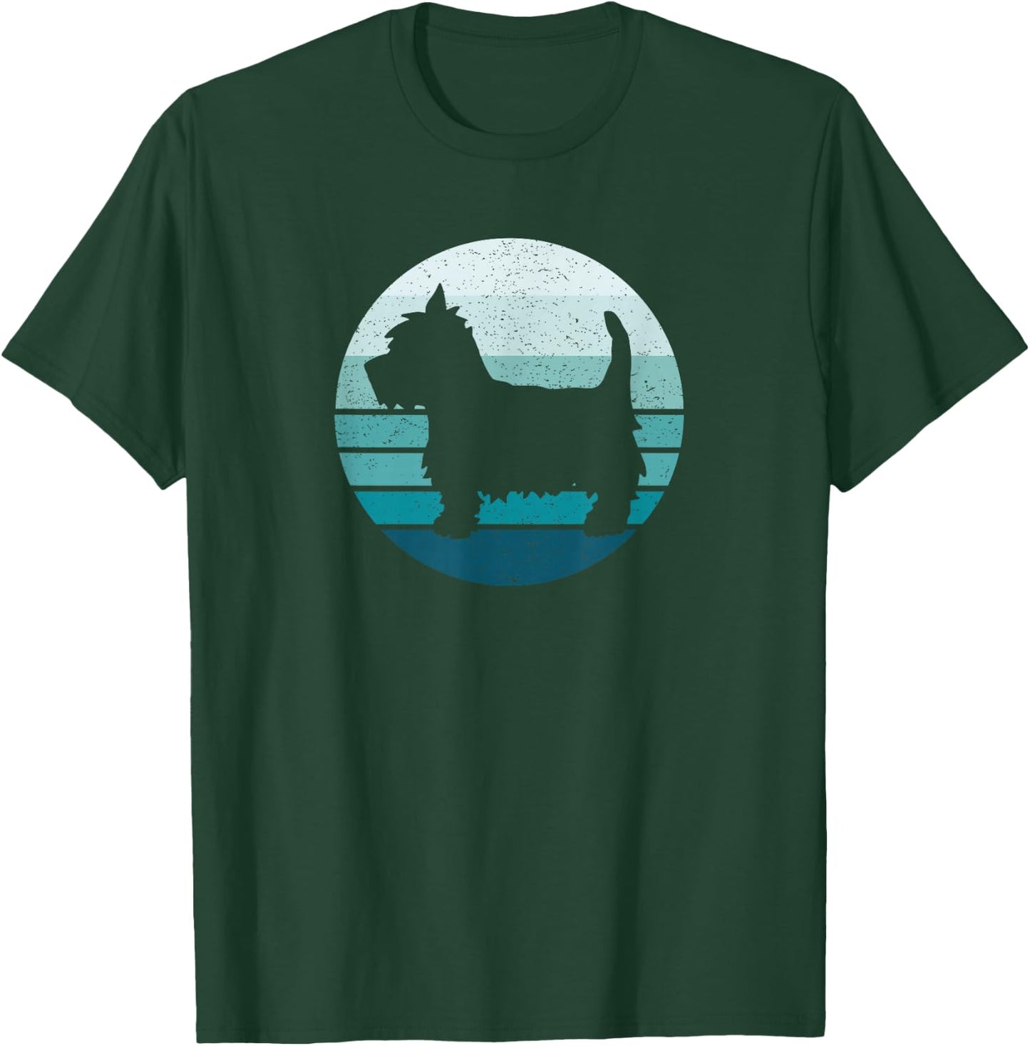 West Highland Terrier, Westie Dog, Vintage T-Shirt - T-Shirt | Forest
