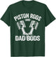 Mechanic Garage Race Car Parts Piston Rods And Dad Bods T-Shirt - T-Shirt | Forest