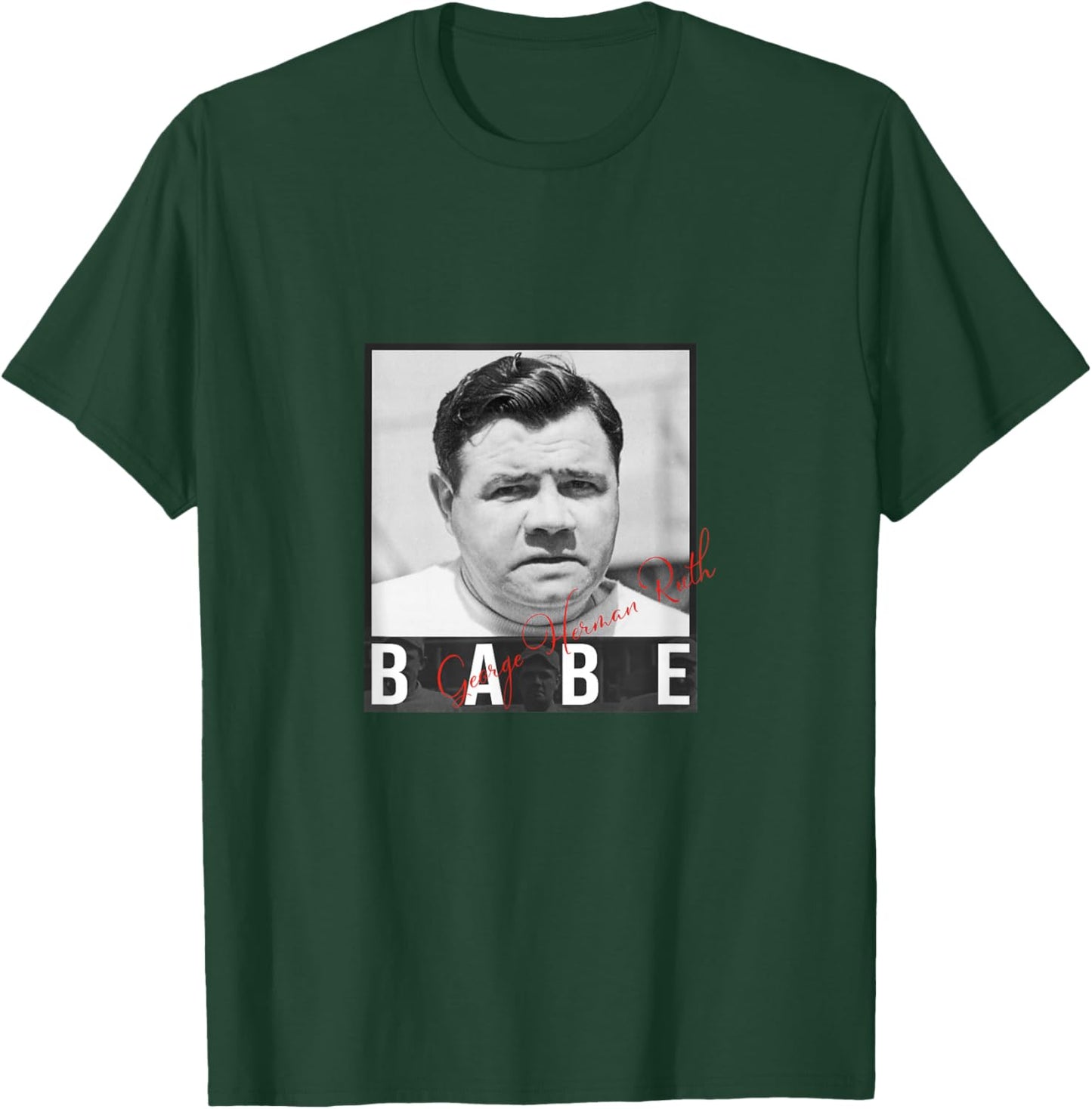 Baseball_Babe Ruth_001 T-Shirt - T-Shirt | Forest