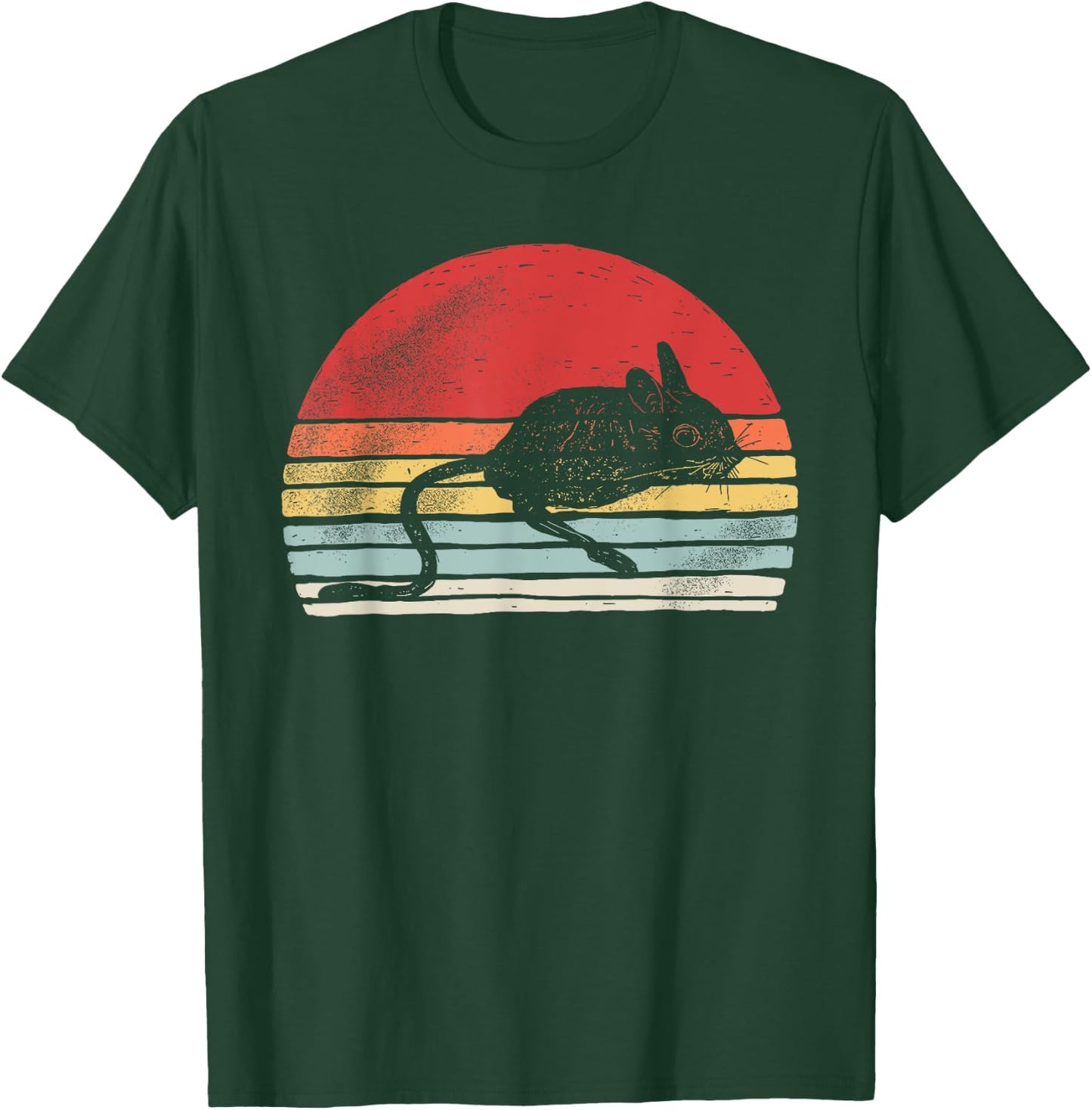 Vintage Retro Jerboa T-Shirt - T-Shirt | Forest