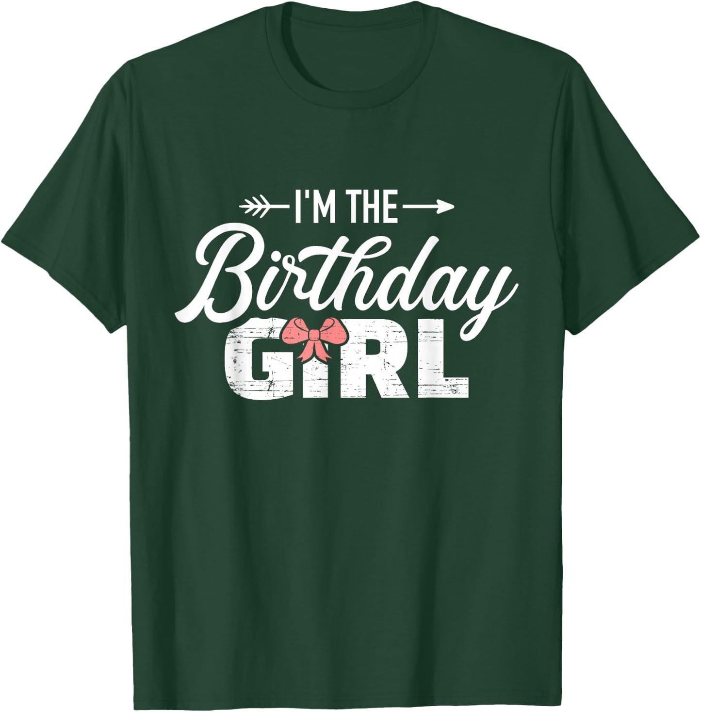 I'm the birthday daughter girl matching family T-Shirt - T-Shirt | Forest