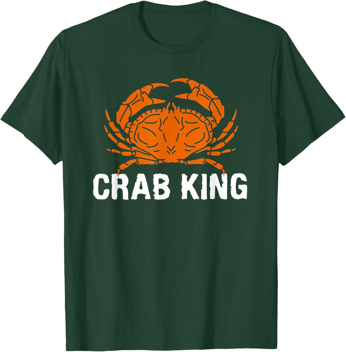 Crab King T-Shirt - T-Shirt | Forest