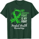 My Daughter’s Fight Is My Fight Mental Health Awareness T-Shirt - T-Shirt | Forest