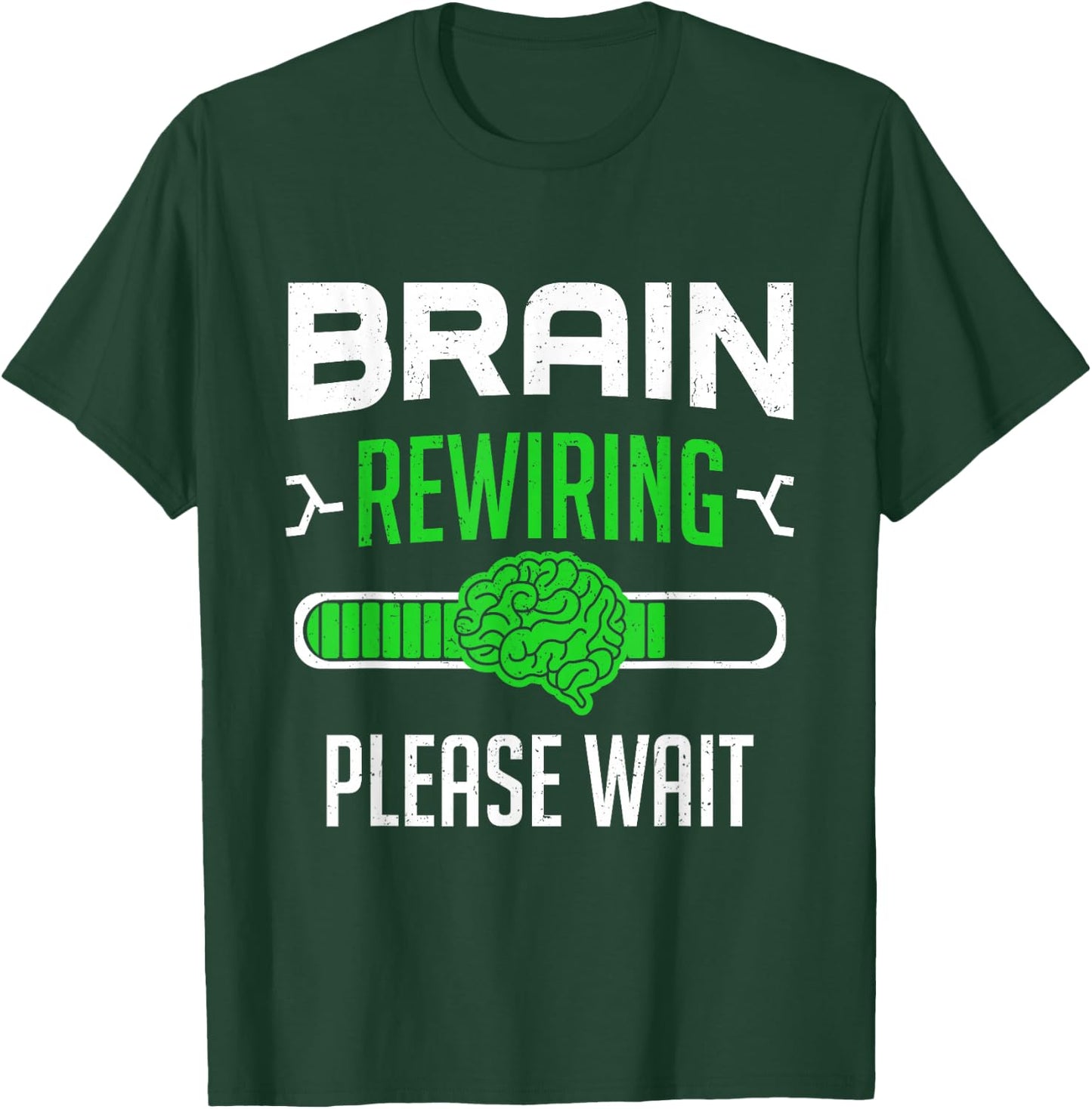 Brain Surgery Recovery Brain Injury Brain Tumor Survivor T-Shirt - T-Shirt | Forest