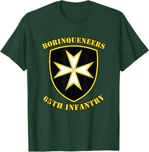 Borinqueneers 65th Infantry T-Shirt - T-Shirt | Forest