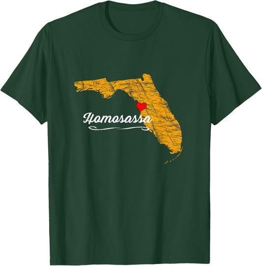 City of Homosassa | FLORIDA - FL Merch Souvenir - Graphic T-Shirt - T-Shirt | Forest