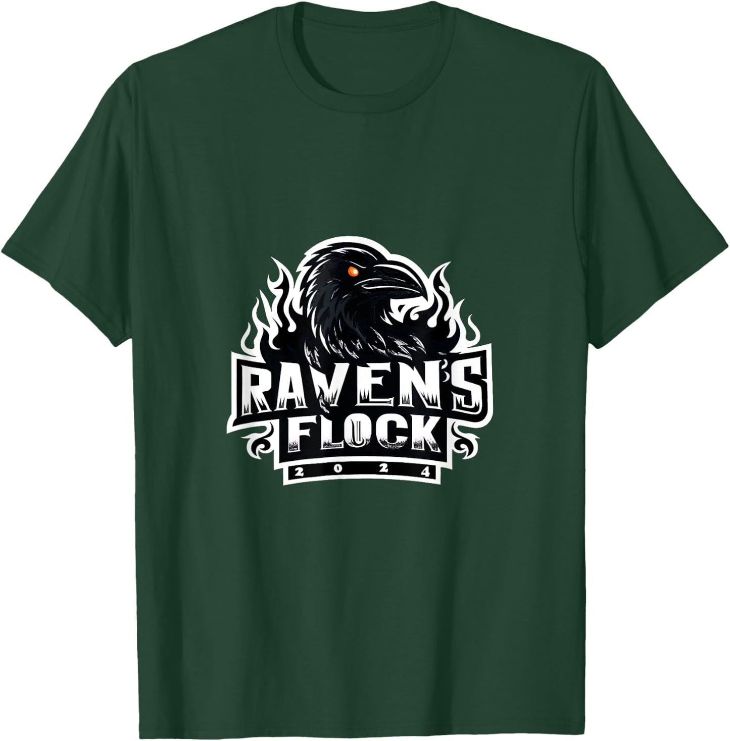 Ravens Flock T-Shirt - T-Shirt | Forest