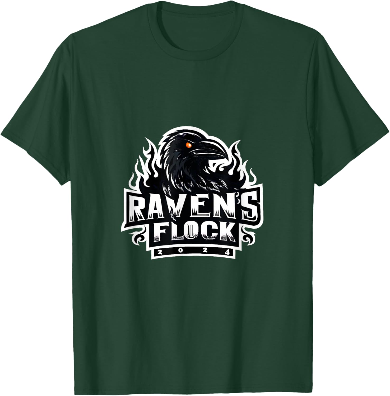 Ravens Flock T-Shirt - T-Shirt | Forest