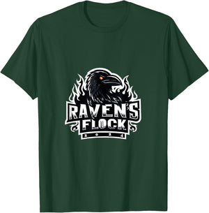 Ravens Flock T-Shirt - T-Shirt | Forest