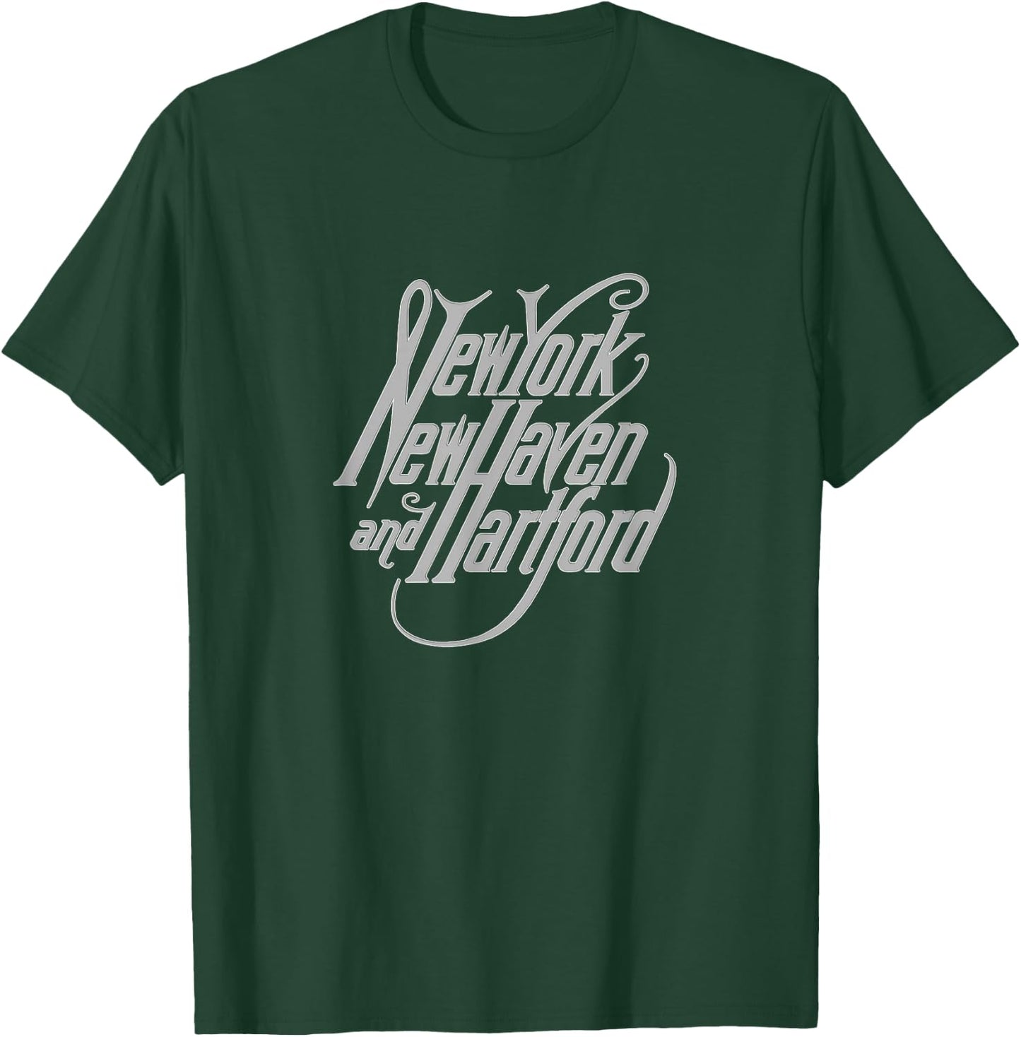 Vintage New York, New Haven and Hartford Railroad T-Shirt - T-Shirt | Forest