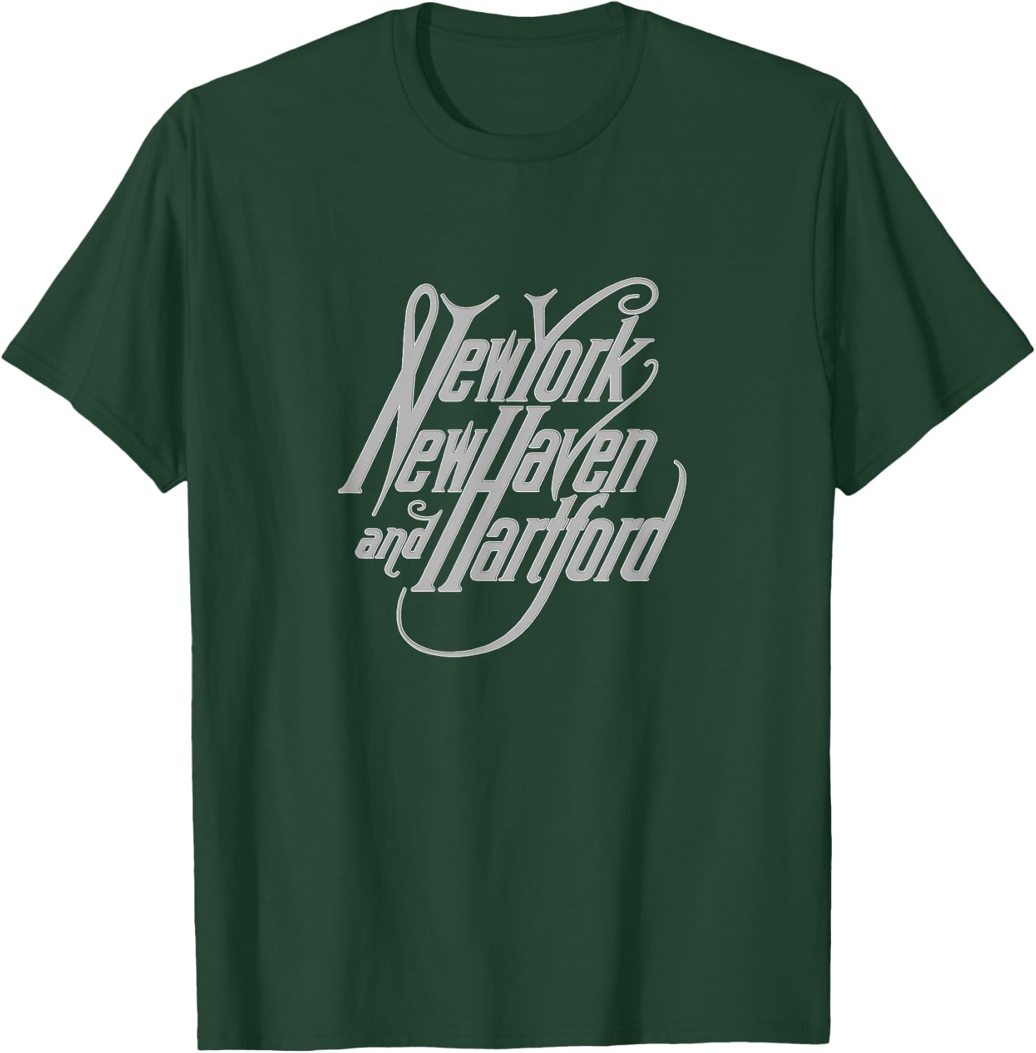 Vintage New York, New Haven and Hartford Railroad T-Shirt - T-Shirt | Forest