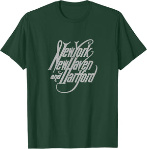 Vintage New York, New Haven and Hartford Railroad T-Shirt - T-Shirt | Forest