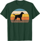 Cool Retro Sunset Labradors Great Labrador Owner / Lover T-Shirt - T-Shirt | Forest