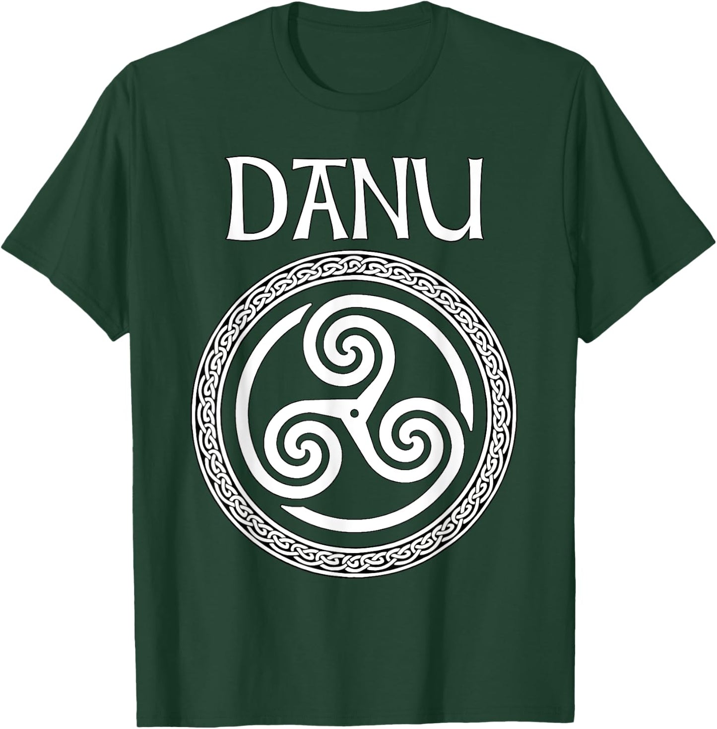 Danu Ancient Celtic Goddess of Mothers and Earth T-Shirt - T-Shirt | Forest