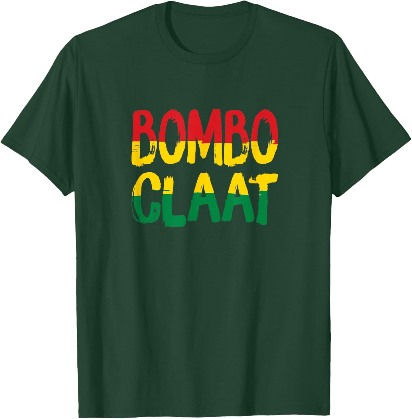 Bombo Claat Rasta Jamaican Reggae T-Shirt - T-Shirt | Forest