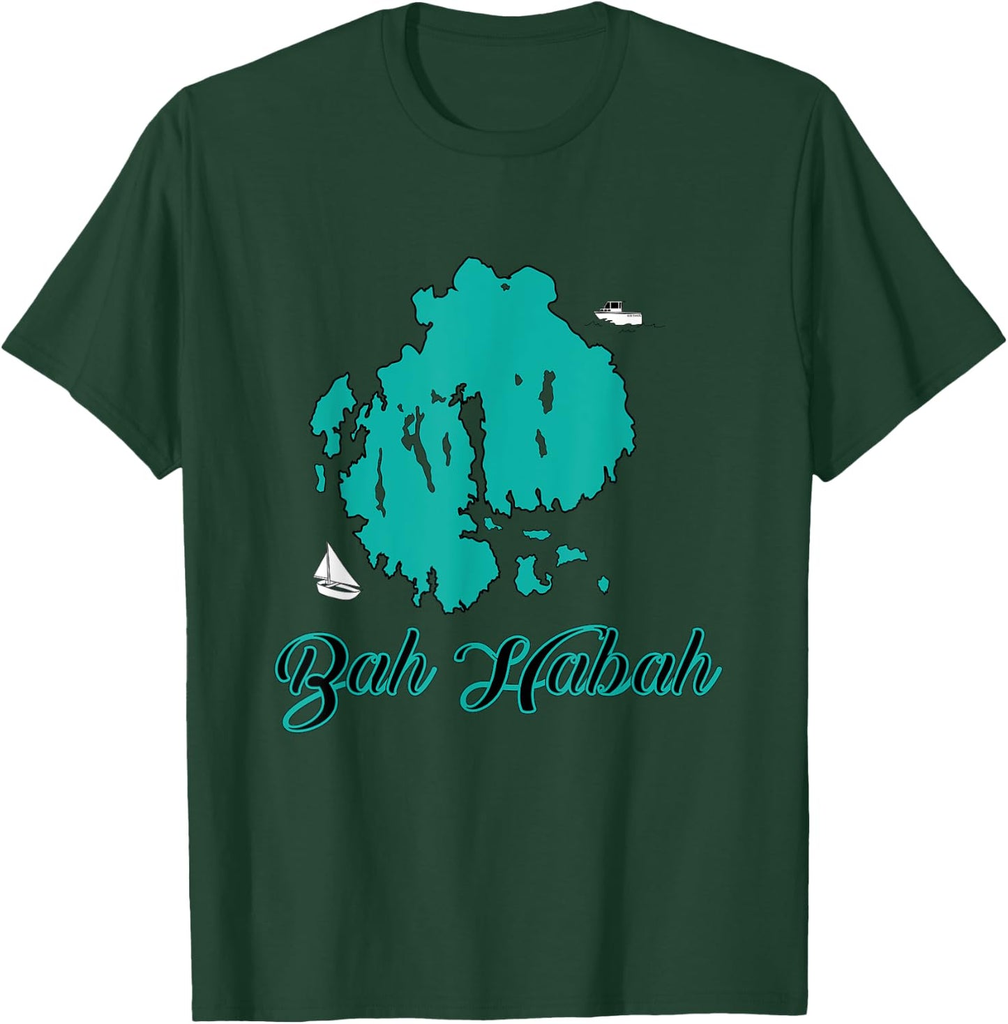 Bah Habah Maine T-Shirt - T-Shirt | Forest