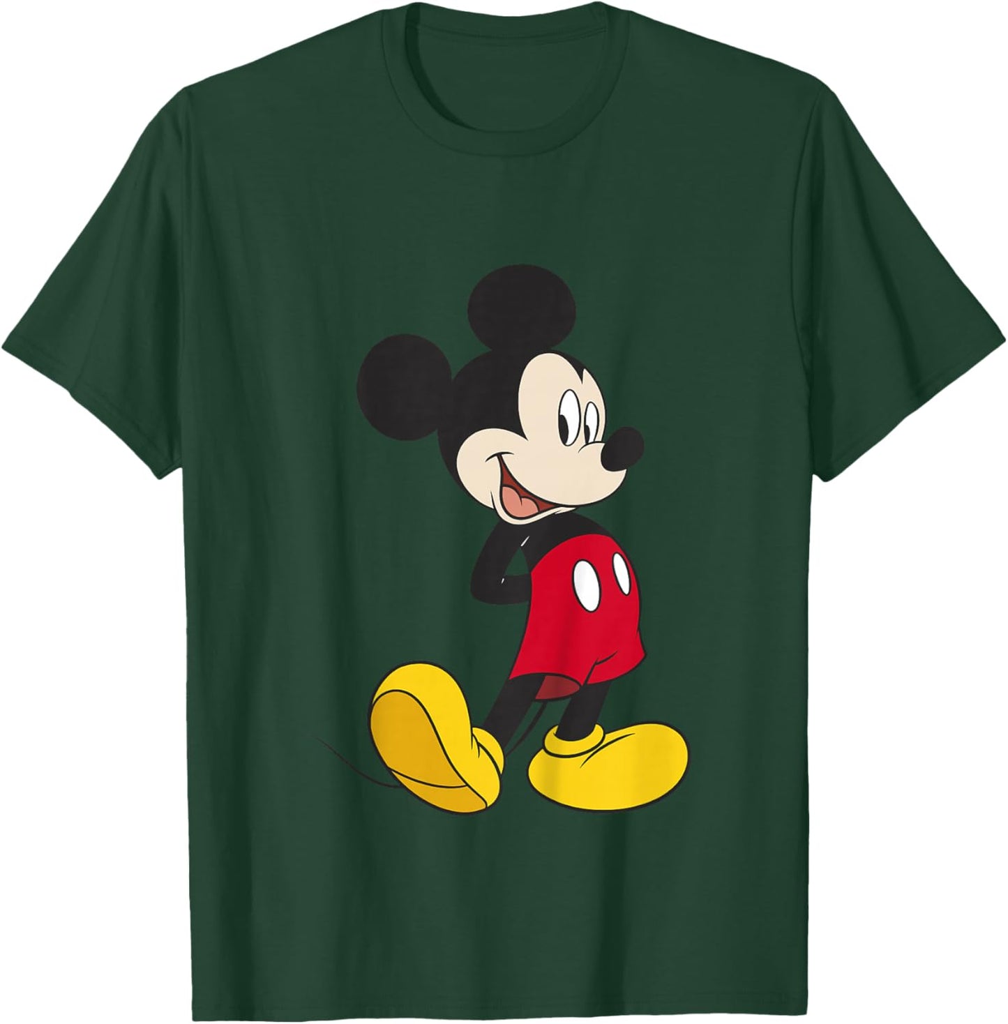 Kids Disney Mickey and Friends Mickey Mouse Classic Pose Youth T-Shirt - T-Shirt | Forest