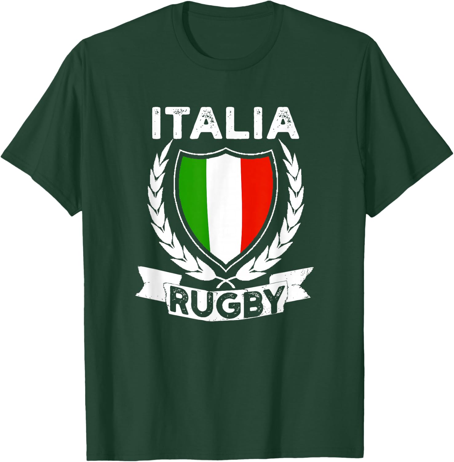 Rugby Italia Rugby Shirt For Italians And Italy Fans T-Shirt - T-Shirt | Forest