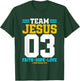 Christian - Team Jesus 03 Faith Hope Love T-Shirt - T-Shirt | Forest
