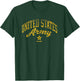 Army United States Military Retro Incur Officially Licensed T-Shirt - T-Shirt | Forest