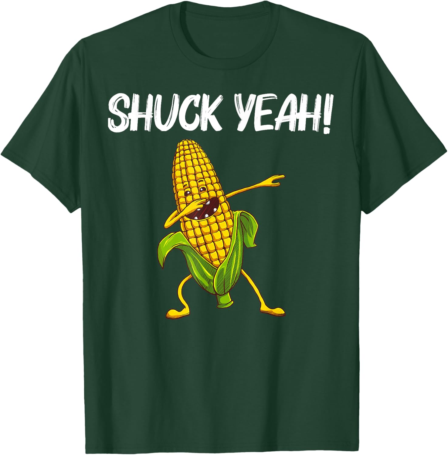 Funny Corn Gift Women Corn On The Cob Costume Farmer T-Shirt - T-Shirt | Forest