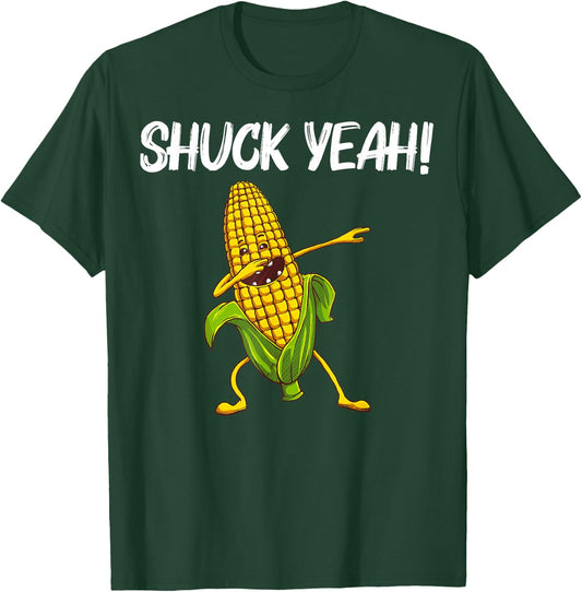 Funny Corn Gift Women Corn On The Cob Costume Farmer T-Shirt - T-Shirt | Forest