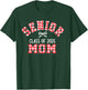 Senior 2025, Class of 2025, Senior Mom Bow Back to School T-Shirt - T-Shirt | Forest