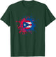 Puerto Rican Volleyball With The Flag Of Puerto Rico T-Shirt - T-Shirt | Forest