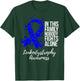 Family Support Blue Ribbon Leukodystrophy Awareness T-Shirt - T-Shirt | Forest