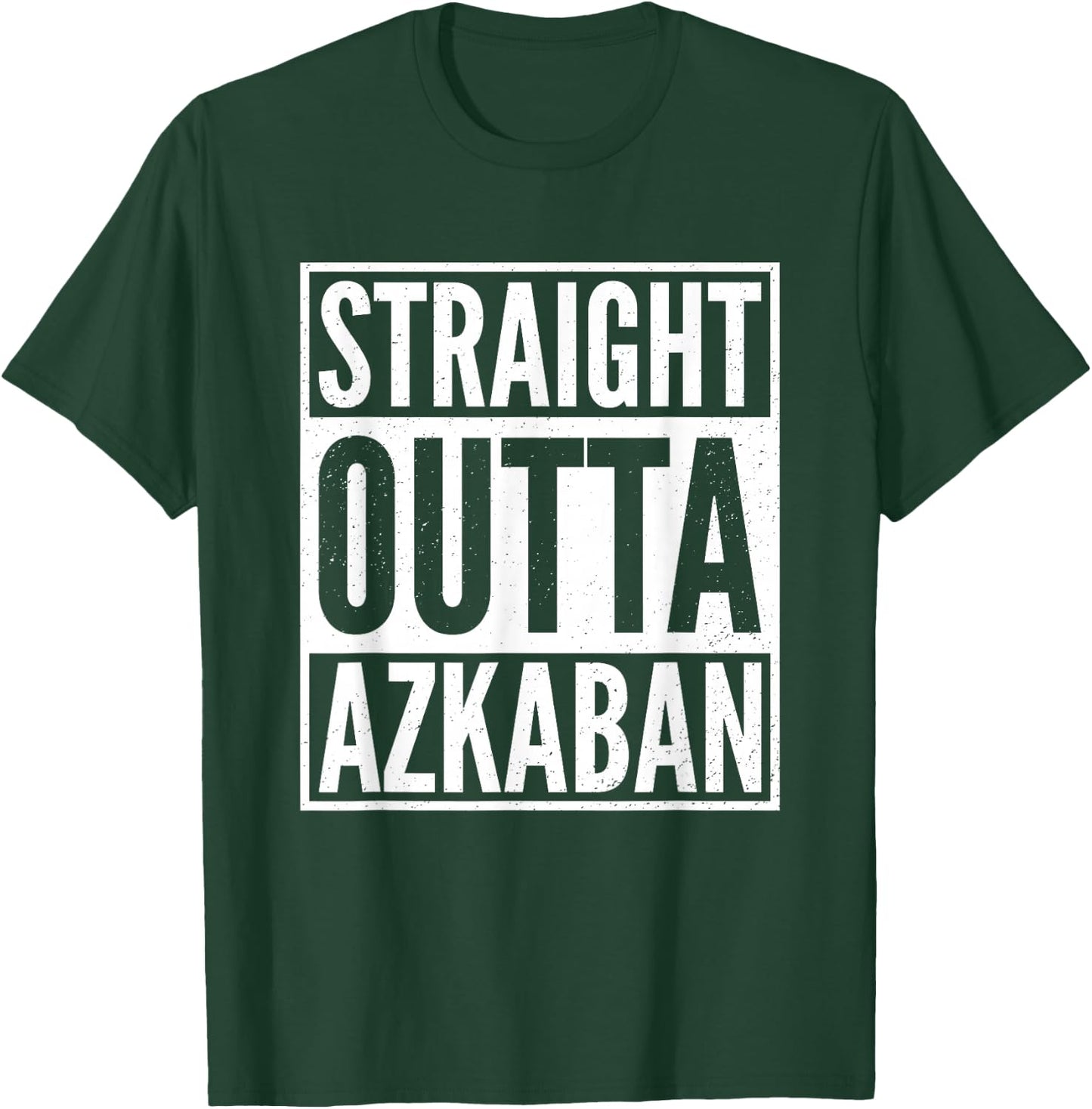 Straight Outta Azkaban Gift T-Shirt - T-Shirt | Forest