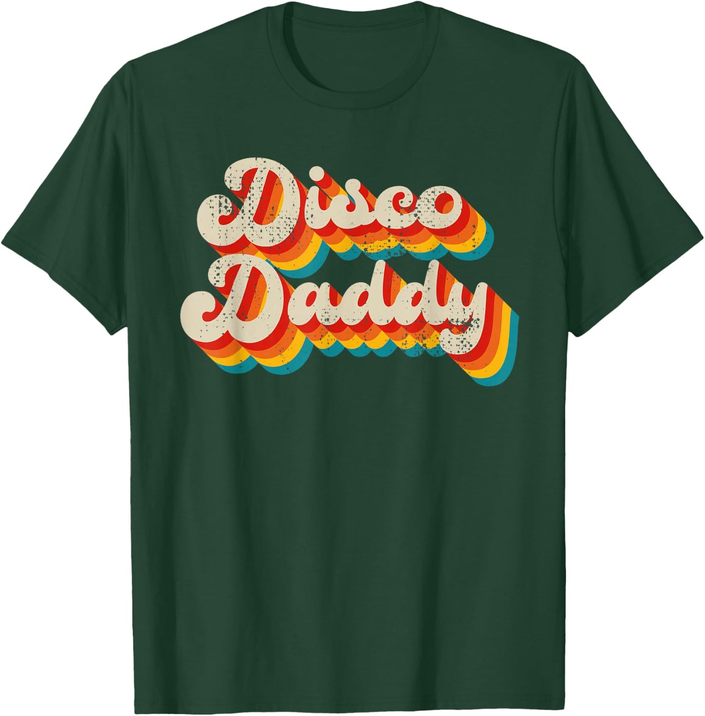 Disco Costume 70s Clothes Daddy T-Shirt - T-Shirt | Forest