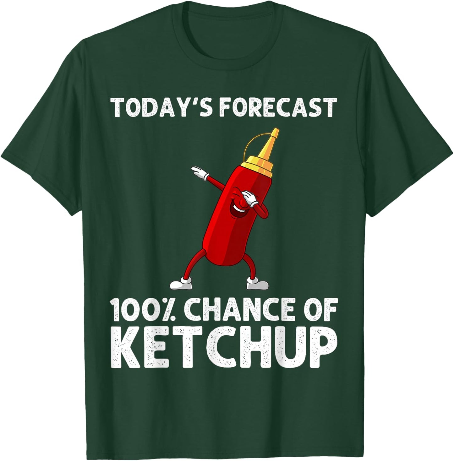 Funny Ketchup Gift Women Ketchup Merchandise Tomato T-Shirt - T-Shirt | Forest